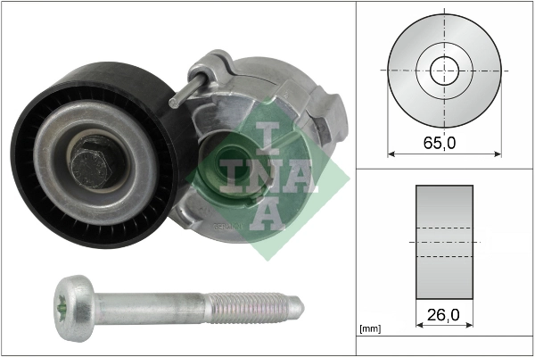 Belt Tensioner, V-ribbed belt